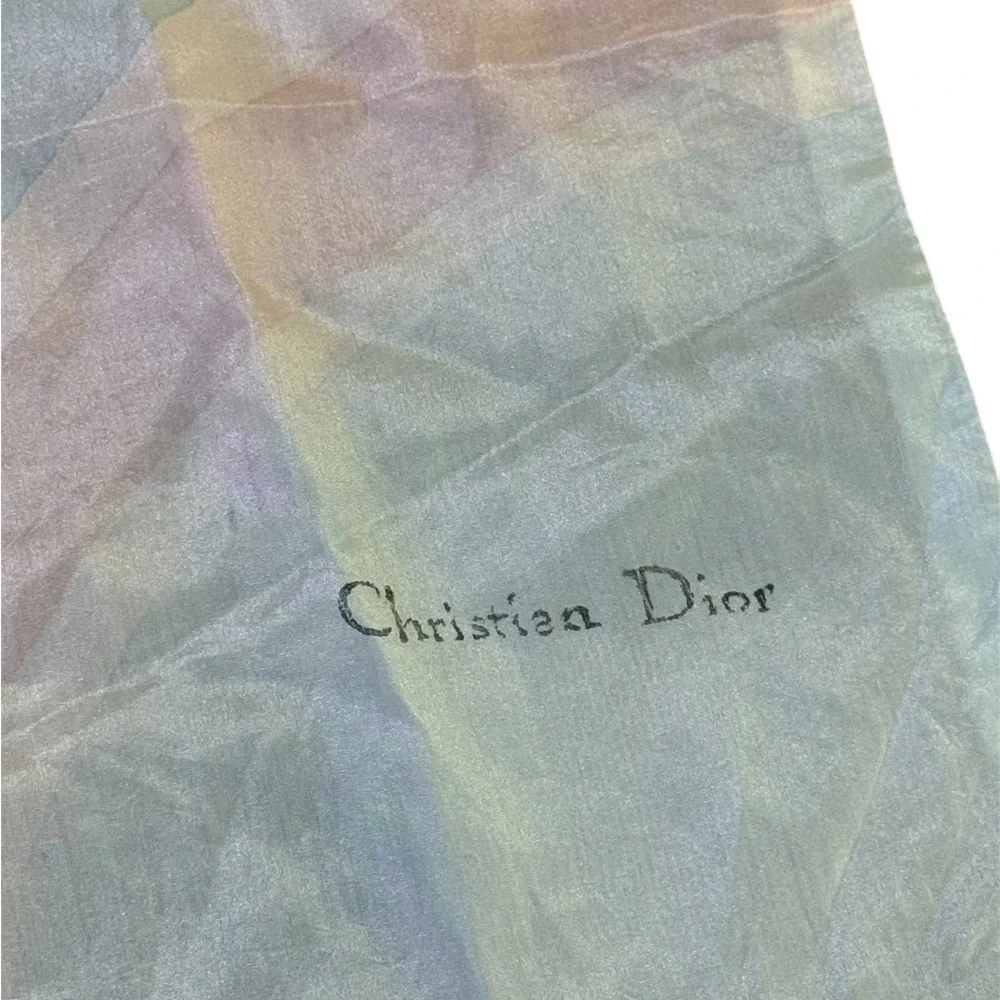 VTG Christian Dior Silk Scarf